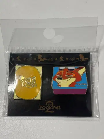 주토피아 도쿄바나나 닉 핀 배지