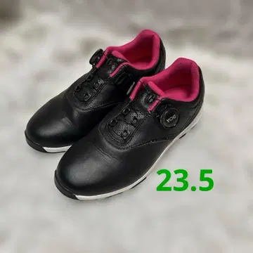 브릿지스톤 VOA 핏 시스템 골프화 여성용 블랙/핑크