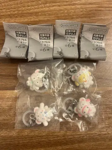 산리오 포근포근 스노우 가챠 표시 액세서리