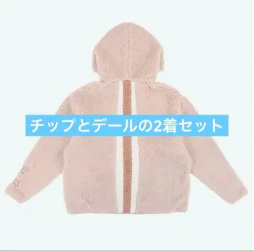 [ 새상품 ] 도쿄 디즈니 리조트 칩과 데일 후드티 2벌 세트 M 사이즈
