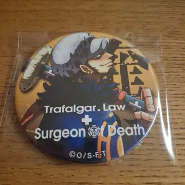 원피스 야라이 캔뱃지 BLUE 트라팔가 로 파랑