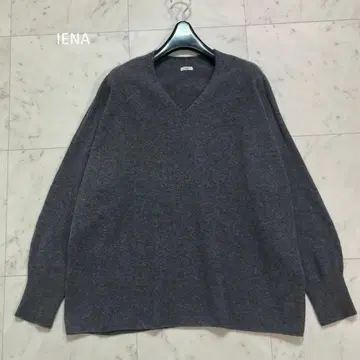 IENA 이에나 Fine 뉴질랜드 울 뉴앙스 V 풀오버 니트