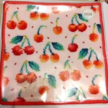 페이러 손수건 체리 도트 WEB 한정판