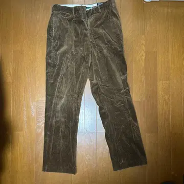 랄프 로렌 코듀로이 팬츠 브라운