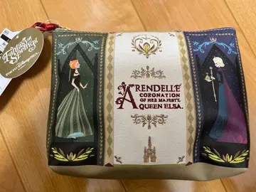 디즈니씨 판타지 스프링스 겨울왕국 파우치 안나 대관식