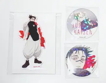 주술회전 시부야 사변 하피쿠로 아크릴 스탠드 캐릭터 CAN 배지 쵸소우