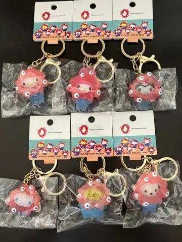 산리오 미야쿠미야쿠  마스코트 6개 세트