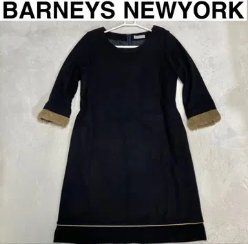 BARNEYS NEWYORK 바니스뉴욕 원피스 블랙 퍼 소매
