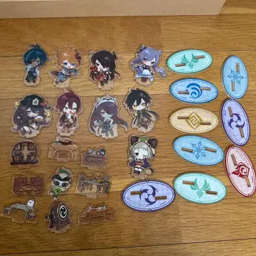 원신 아크릴 스탠드 세트