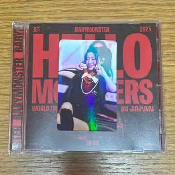 BABYMONSTER LIVE CD 트레이딩 카드 아사