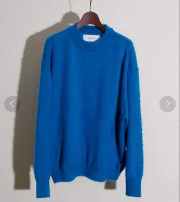 [JANESMITH] 워셔블 필링 크루넥 니트