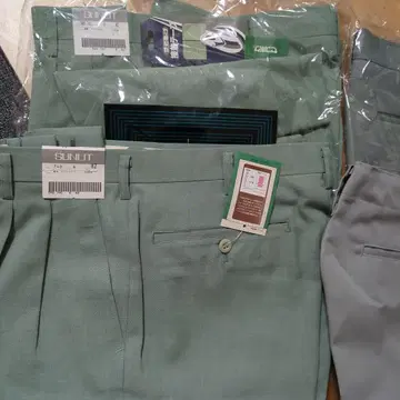 워크 팬츠 4벌 세트