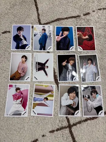 SnowMan 아베 료헤이 브로마이드 77장 묶음 판매