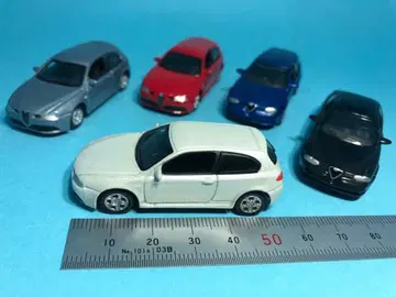 알파로메오 1/72 미니카 5대 세트