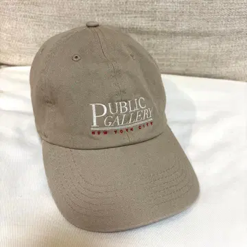 새상품급 [ Shinzone / 신존 ] GALLERY CAP 베이지