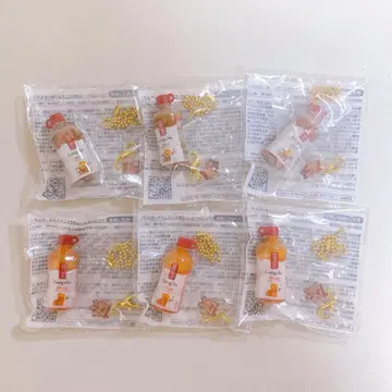 공차 아크릴 참 포함 미니어처 키링