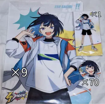 앙스타 사에기리 쇼슈 에스 4piece 캔뱃지 아크릴 스탠드