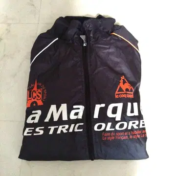 르꼬끄 스포르티브 남성용 자켓 L 사이즈 블랙