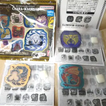 몬스터 헌터 캐릭터 마그네트 3개 세트