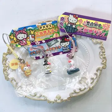 헬로키티 나라 한정판 나라의 사슴 키티 나라의 대불 헬로키티 쇼토쿠 태자