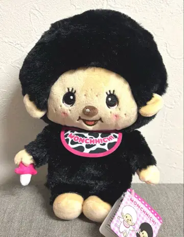 몽치치 스마트폰 케이스 검정 블랙 모리 판타지 봉제 인형