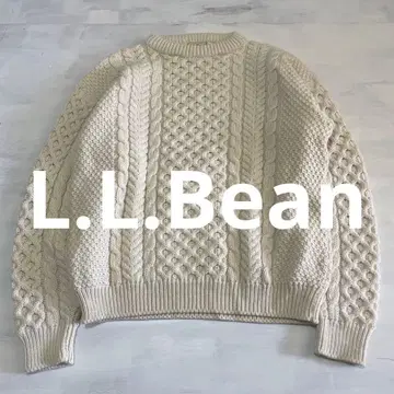아일랜드제 L.L.Bean 피셔맨 니트 아란 니트 XL