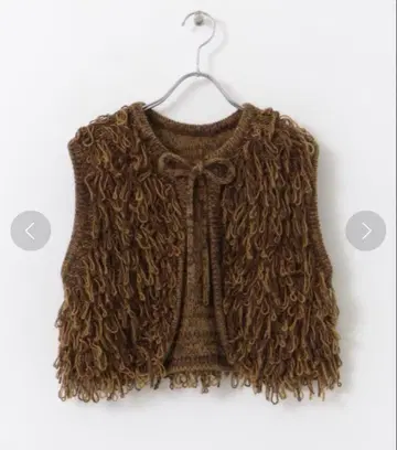 KBF 루프 니트 베스트