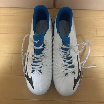 미즈노 레뷸라 축구화 화이트/블루