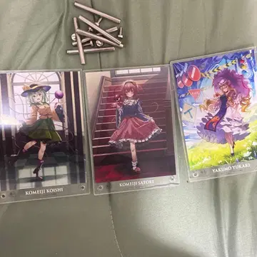 캐릭터 카드 세트 A4 사이즈