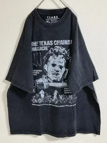 영화 악마의 이기기 가죽 페이스 호러 티셔츠