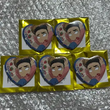 귀멸의 칼날 스트로베리 페스티벌 하트 캔뱃지 캔뱃지 히메지마 교메이