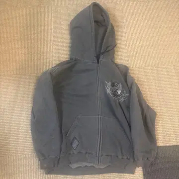 GALFY 그레이 풀 지퍼 후디