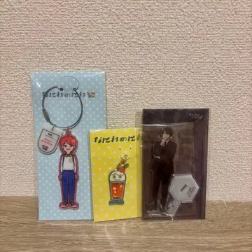 나니와단시 아크릴 스탠드 키링 세트