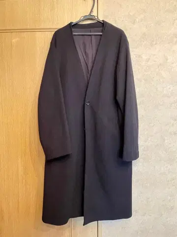 THE SHOP TK 블랙 체스터 코트 M