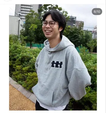 TTT LOGO hoodie (gray)