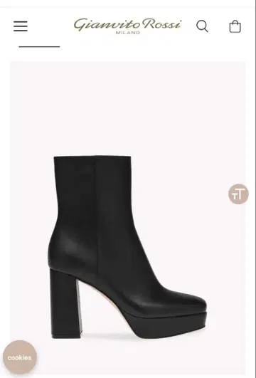 이번 시즌 새상품 Gianvito Rossi 부티 DAISEN 35.5