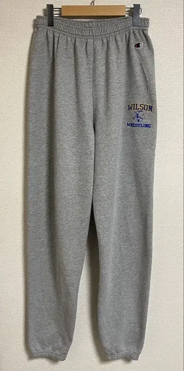 WILSON WRESTLING champion 스웨트 팬츠 그레이 L
