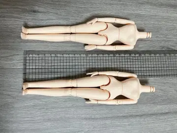 2체 세트 가동식 커스텀 인형 본체 1/8