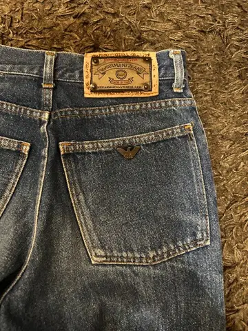 90s ARMANI JEANS vintage wash denim W29
