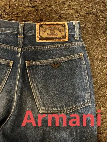 90s ARMANI JEANS vintage wash denim W29