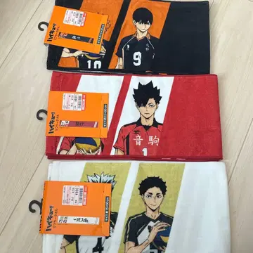 하이큐 머플러 타월 카라스노 네코마 후쿠로다니