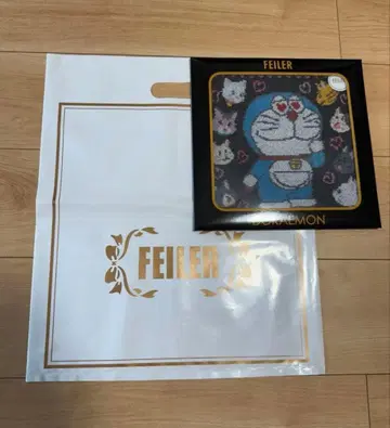 미사용 새상품 페이러 도라에몽 러블리캣츠 샵 봉투 포함