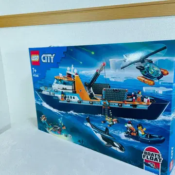 레고 LEGO 시티 북극 탐험선 60368 범고래 포함 미확인 수량