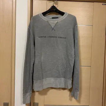 MARITHE + FRANCOIS GIRBAUD 그레이 맨투맨