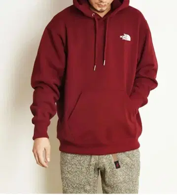 백 스퀘어 로고 후디 풀오버 후드티 맨투맨