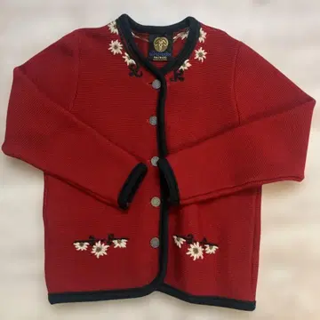 Lanamoden 레드 가디건 울