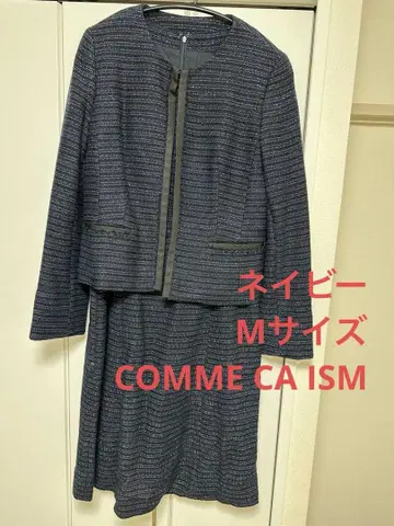 COMME CA ISM 컴시즘 노카라 포멀 셋업 M