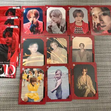 야마다 료스케 Tour RED 트레이딩 카드 10장 세트