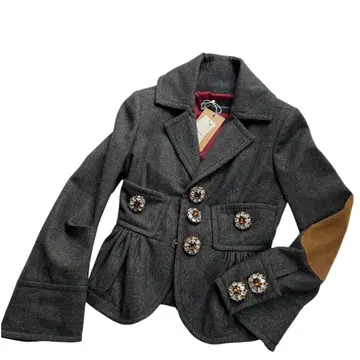 택 포함 새상품 DSQUARED2 비쥬 페플럼 자켓 38