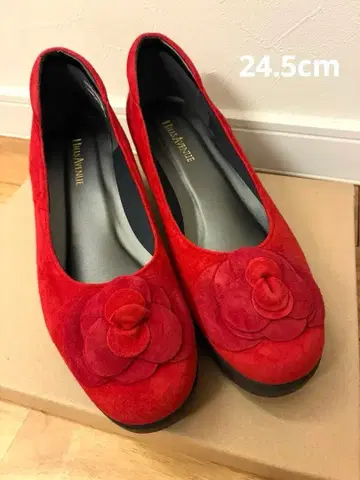 힐즈아베뉴 여성용 펌프스 빨간색 24.5cm